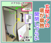 原状回復‐カウンターのシミ補修