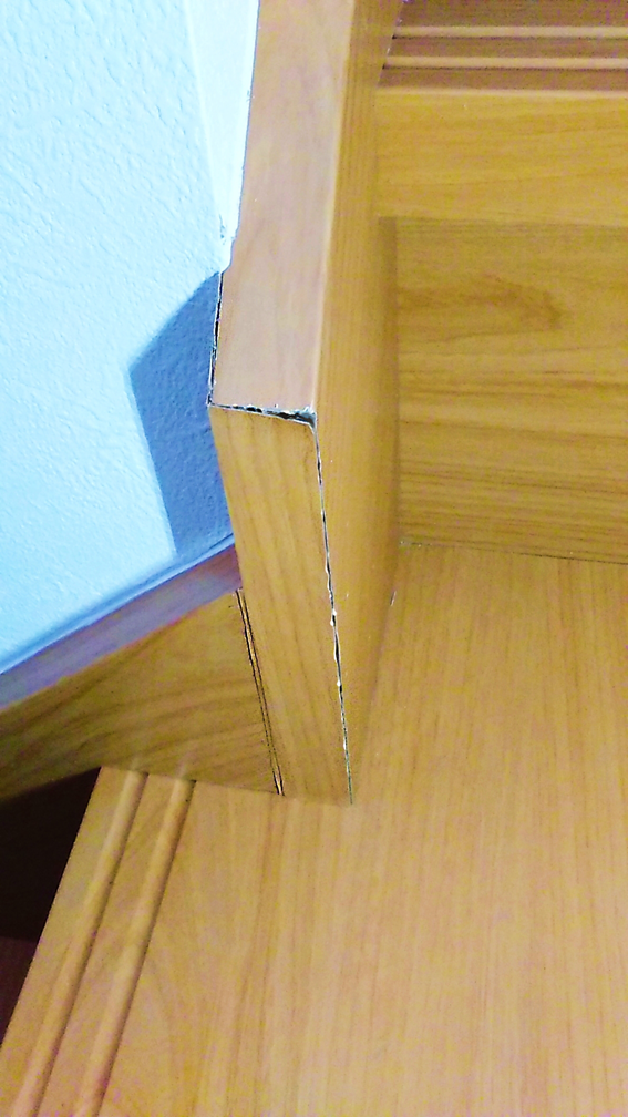 階段の補修