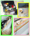 補修・リペア途中