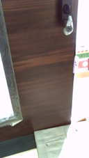 玄関扉の凹みキズ補修完了